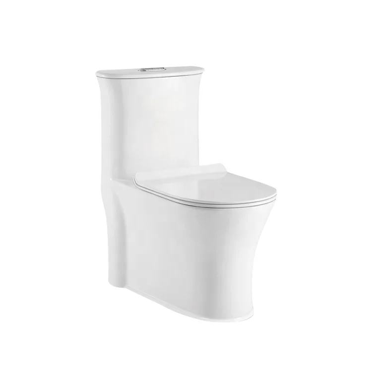 Square Bathroom Sanitary Ware Ceramic Washdown Arab One Piece Wc P-trap/s-trap Toilet Bowl