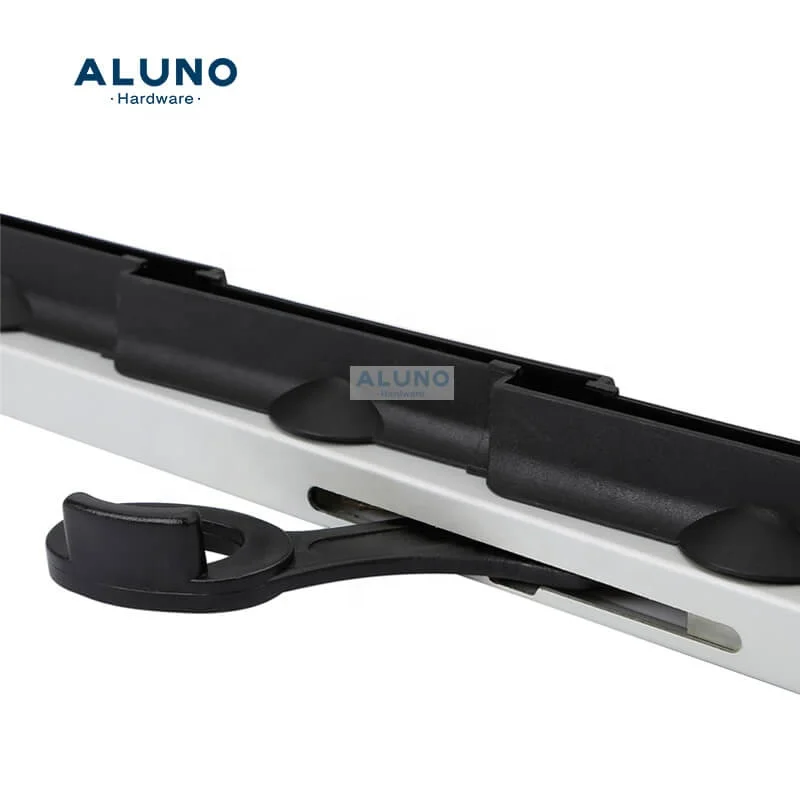 ALUNO Wrought Custom Price Facade Horizontal Solid Sun Shade Window Blinds Shutters Louvers Frames for Window