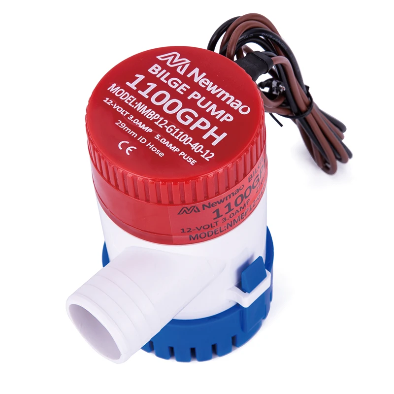 750GPH 500GPH 350GPH Submersible Bilge Pump 1100gph 12v marine pump-24v