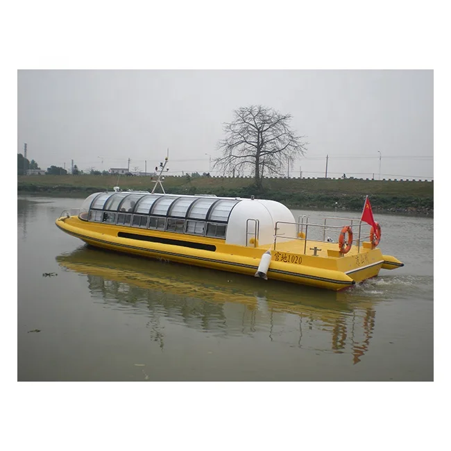 11.5M Fiberglass Passenger Ferry Boat For Sale Passenger River Boat Water Bus