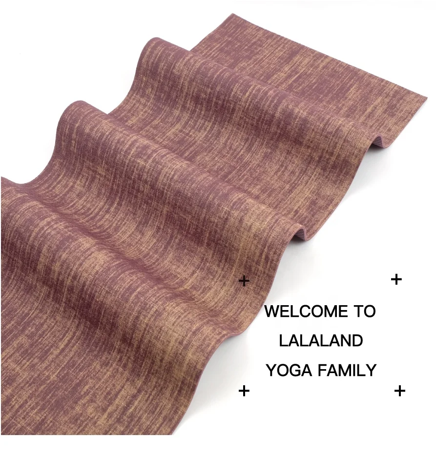 Environmental protection non-slip fitness light weight PVC fitness eco yoga mat