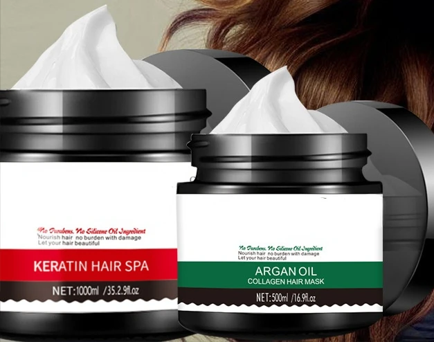 Кондиционер для волос с кератином и марокканским маслом