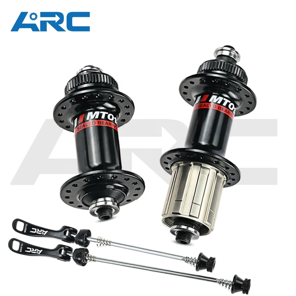 MT-018F/R 100/135 Black High Quality ARC Bicycle Parts Black Center Lock HG 8 9 10 11s Bicycle Hub 32h Super Light MTB Hubs