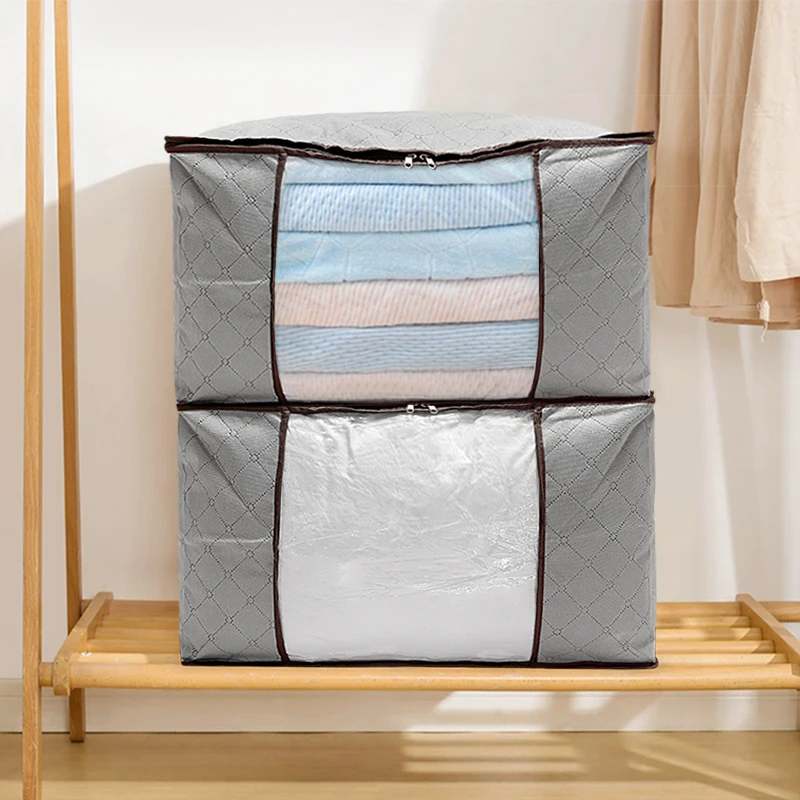 Non-woven Clothing Christmas Stuff Quilt Bed Sheet Storage Bag Household Home Storage Box with Large Capacity Storage Container