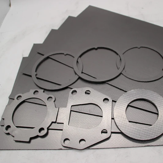 Reinforced tanged/flat 304 graphite sheet for gasket