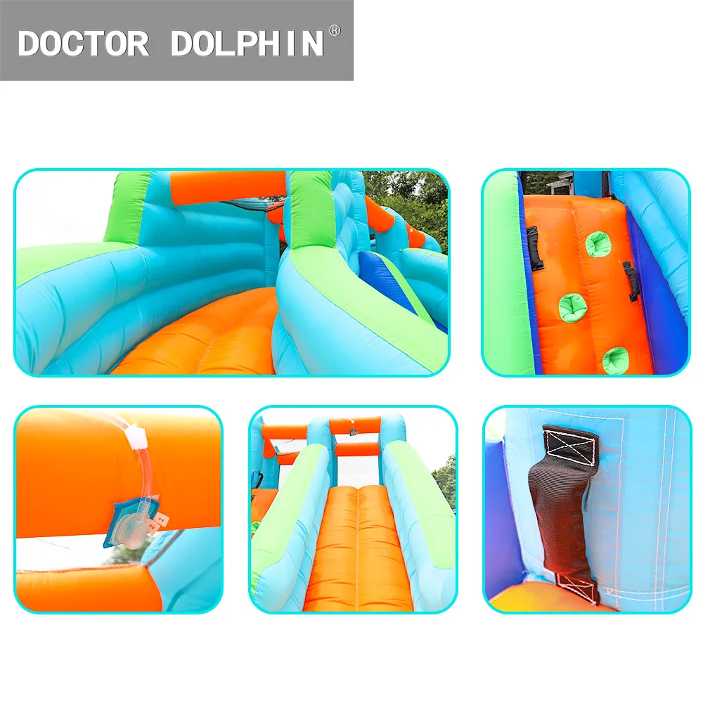 73002 Kids Outdoor Toys Jump Large Big Bounce House Water Slide Inflatable Pool
