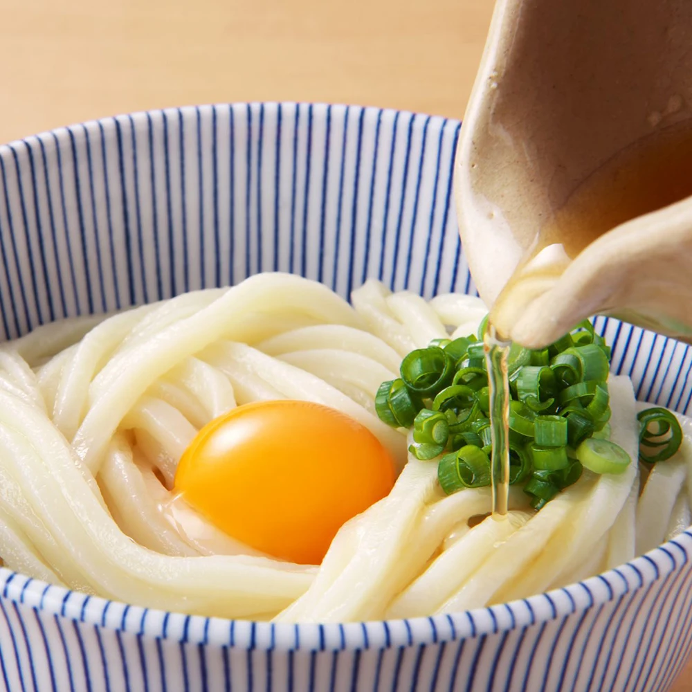Japanese frozen udon noodles