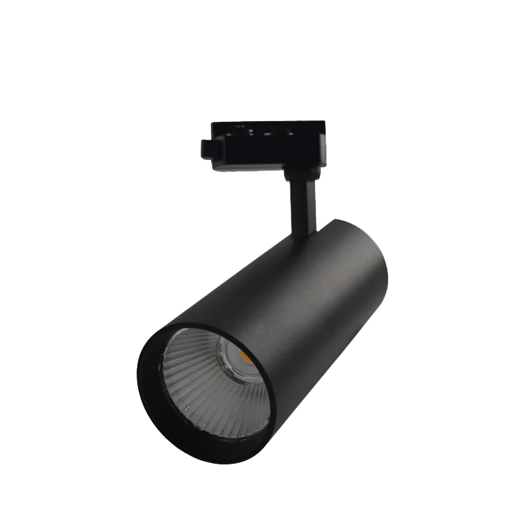  High Quality Aluminum Magnetic Indoor 24v LED Track Focus Lighting Fixture Spot Light with