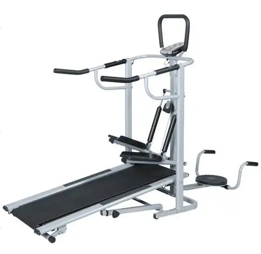 Home use non motorized self generating running machine unpowered multi functional foldable manual treadmill