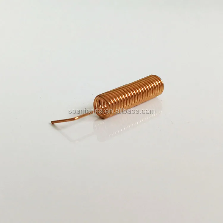 433.92mhz internal spring antenna copper solder 433Mhz Spiral antenna 34mm long helical wireless module inner antenna