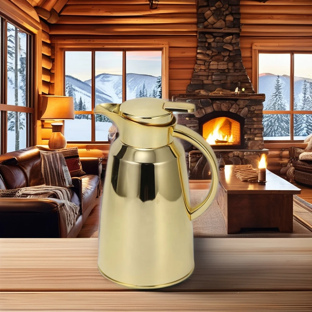 household stainless steel glass greek sudanese turkish arabic dallah jebena ethiopian vacuum insulated thermos tea coffee pot