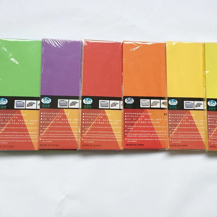 Manufacturer Supply Kids Crafts Wrap Paper A4 Heavyweight Bulk Color And White Construction Paper