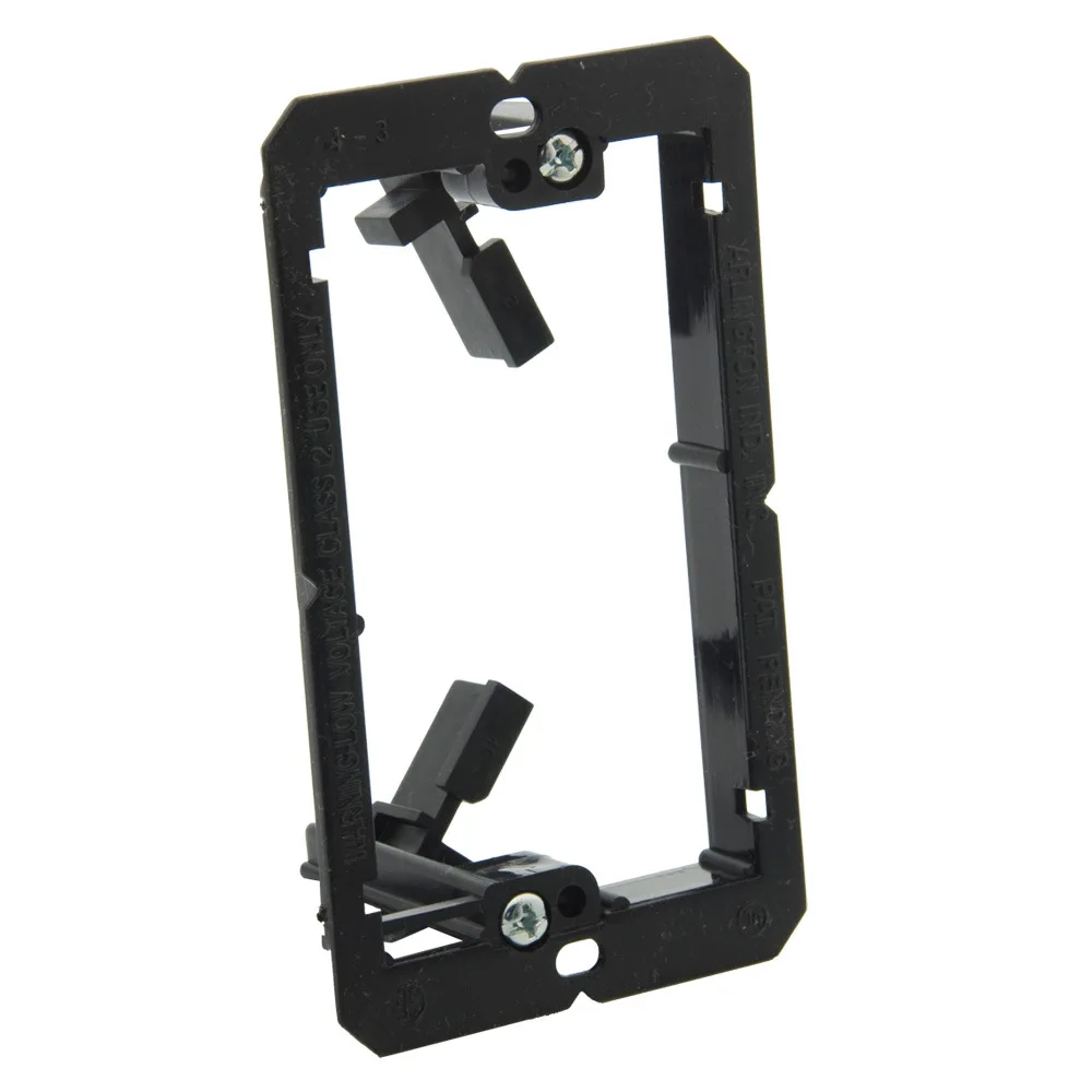 Low Voltage Mounting Bracket 1 Gang Multipurpose Drywall Mounting Wall Plate Bracket