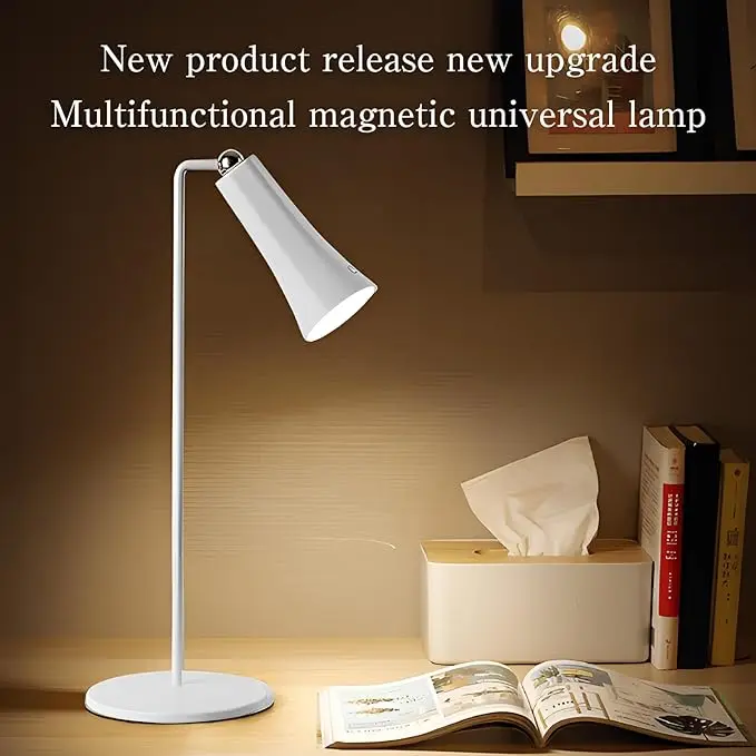 4-in-1 Multifunctional Touch Led Magnetic Suction desk lamp stand handheld Clip Wall Portable Learning Reading Gift Light
