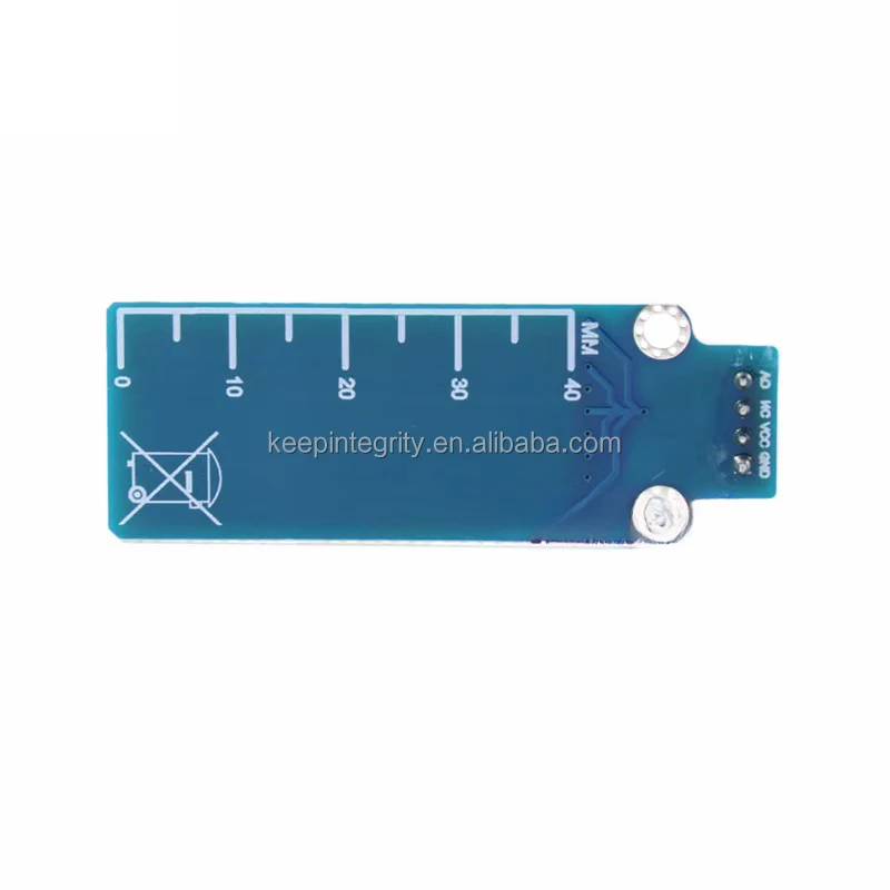 Electronic raindrop liquid depth recognition and detection induction module with XH-2.54 socket water level sensor board