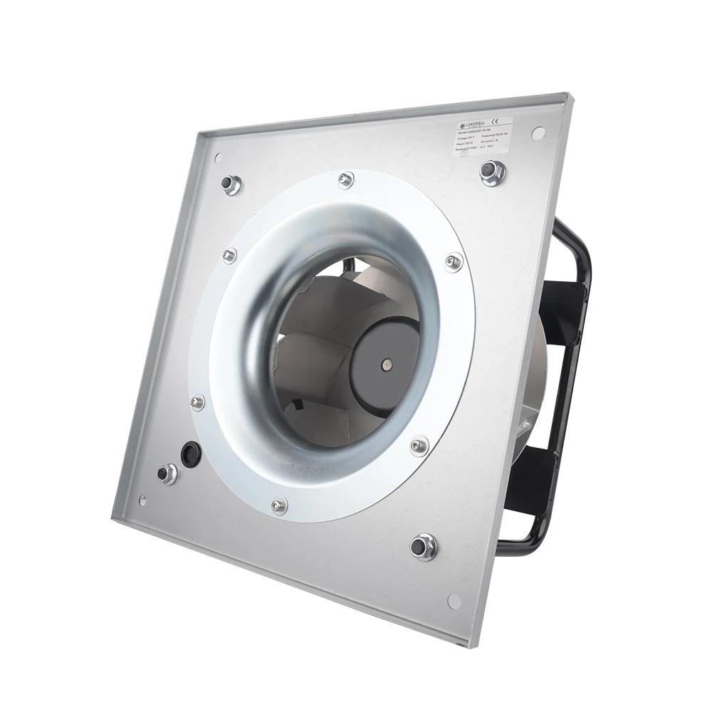 Longwell 280mm  EC 115 v 220v  Low noise backward centrifugal fan impeller for Computer room air conditioning (CRAC) systems