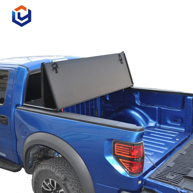 
Liyuan aluminum hard folding tonneau cover for np300 2015+ 4x4 accessories japanese pickup trucks 