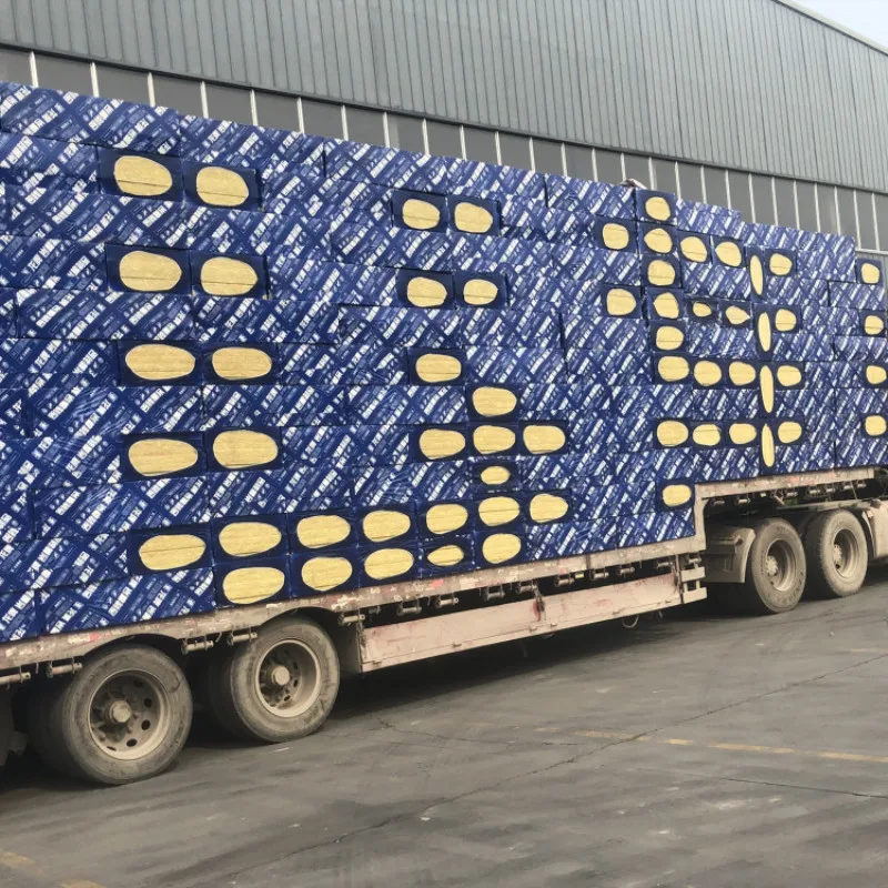 customizable eps fireproof boards insulated roofing material rock wool sandwich panel exterior