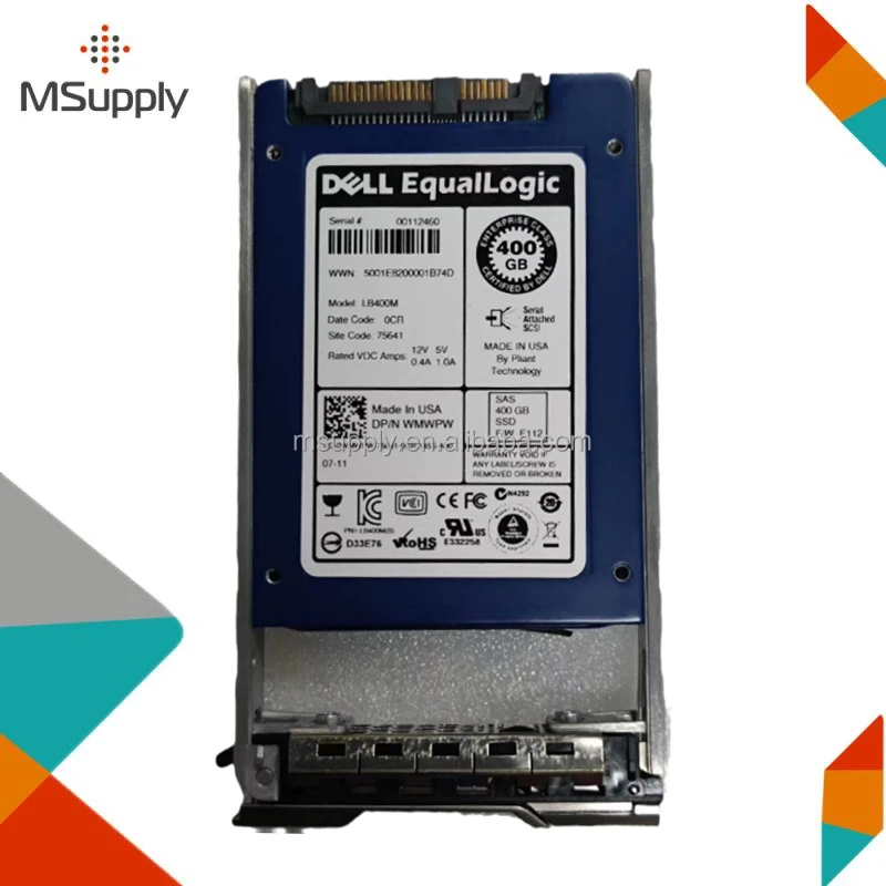 0WMWPW WMWPW 400GB 2.5 Enterprise SSD SAS