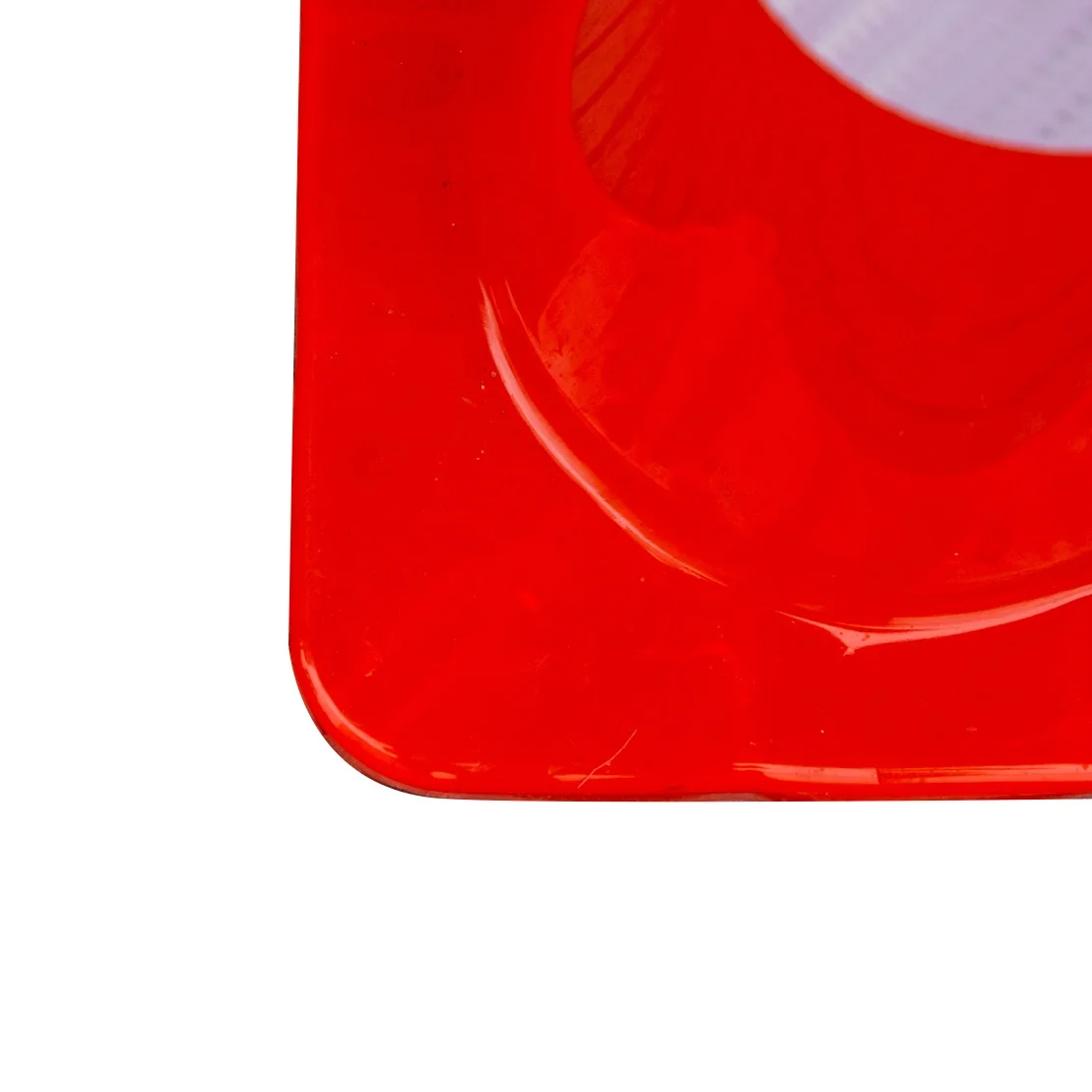 Factory Sale Soft 2.3kg 70cm PVC Orange Traffic Cone For Road Safety