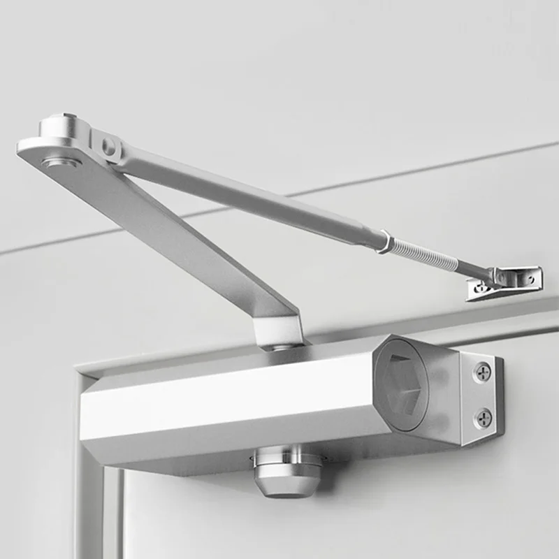 Commercial Multifunctional Automatic Sensor Door Closer Wooden Doors Closer Punch-free Automatic Silent Door Closer