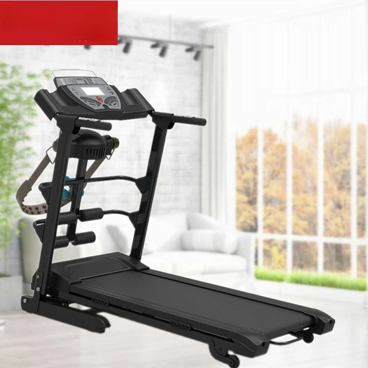 Deluxe 2hp Dc Motor Life Long Motorized Treadmill with Massager Belt Home Running Machine