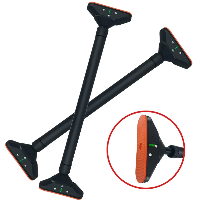 Adjustable wall doorway door pull up bar home fitness strength training horizontal bar for kids