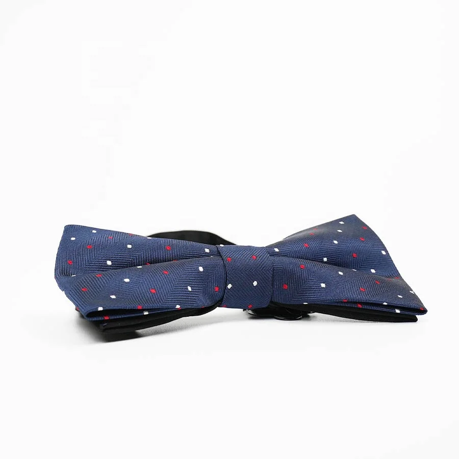 Custom Formal Elegant Rustic Polyester Tuxedo Bow Tie Nick Tie For Wedding Party Gentleman