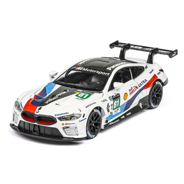 Alloy diecast toys with sound and light model car rc cars bmw car toy