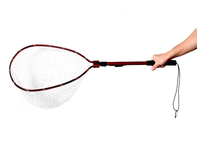 XN133 Frichy Strong Silicone Mesh In-mold Aluminum Folding Fishing Net