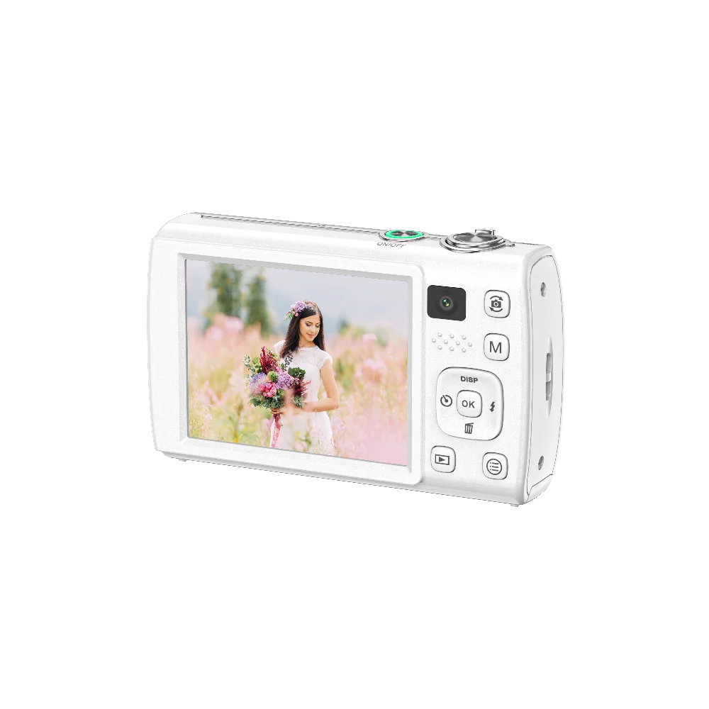 5K Dual Camera New Compact Portable 5X Optical Digital Camera Camcorder Optical Zoom Video Camera with Touchscreen