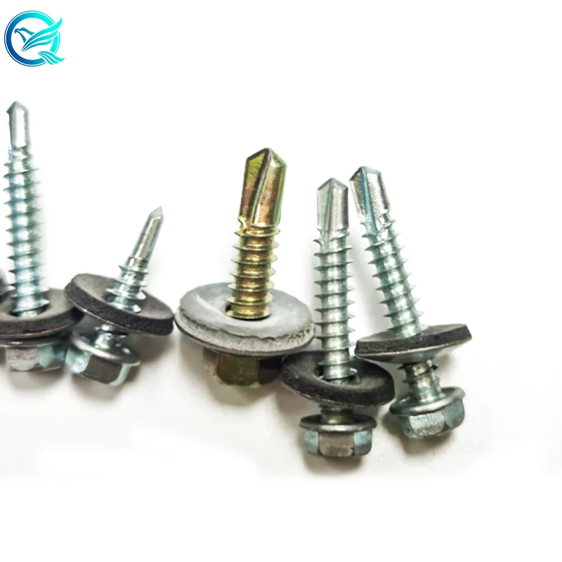 self drilling screw M5.5 Roofing Screws Tapping Screw Sheet Metal Hex Washer Head Stainless Steel