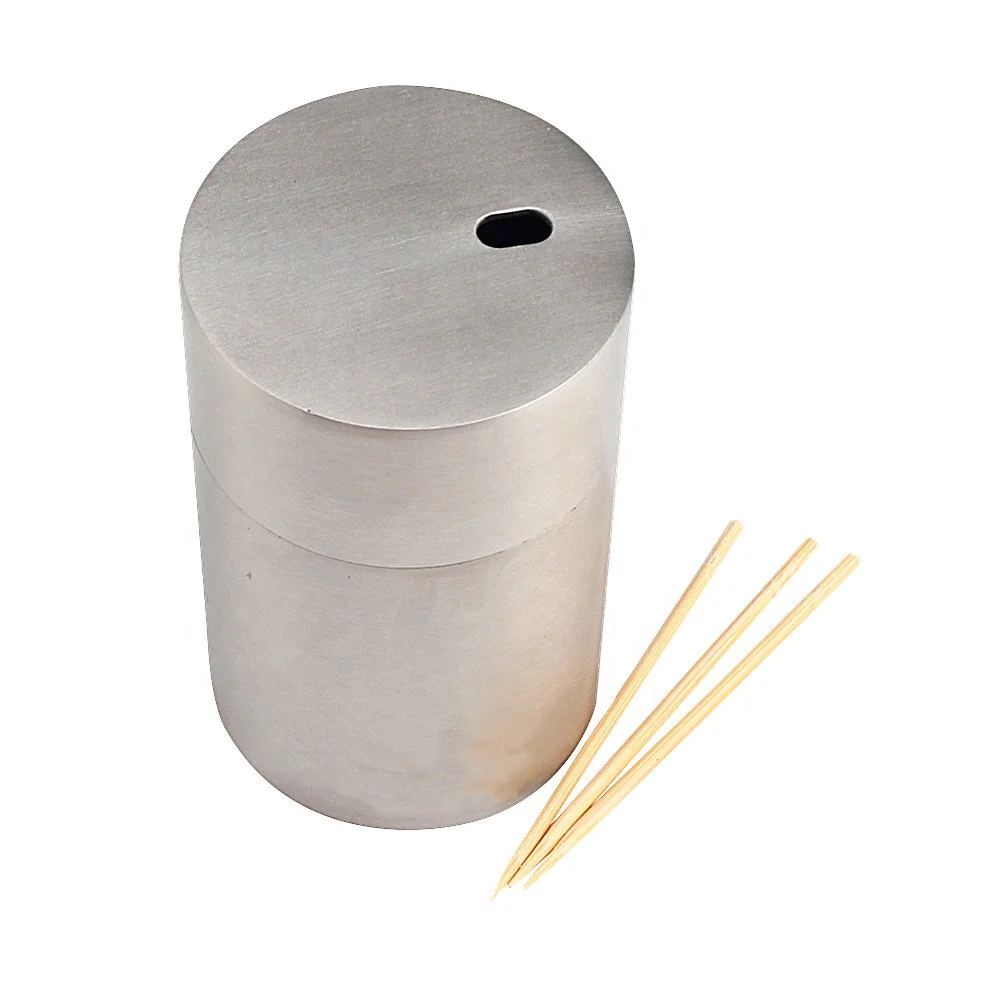 Toothpicks Holder Dispenser Stainless Steel