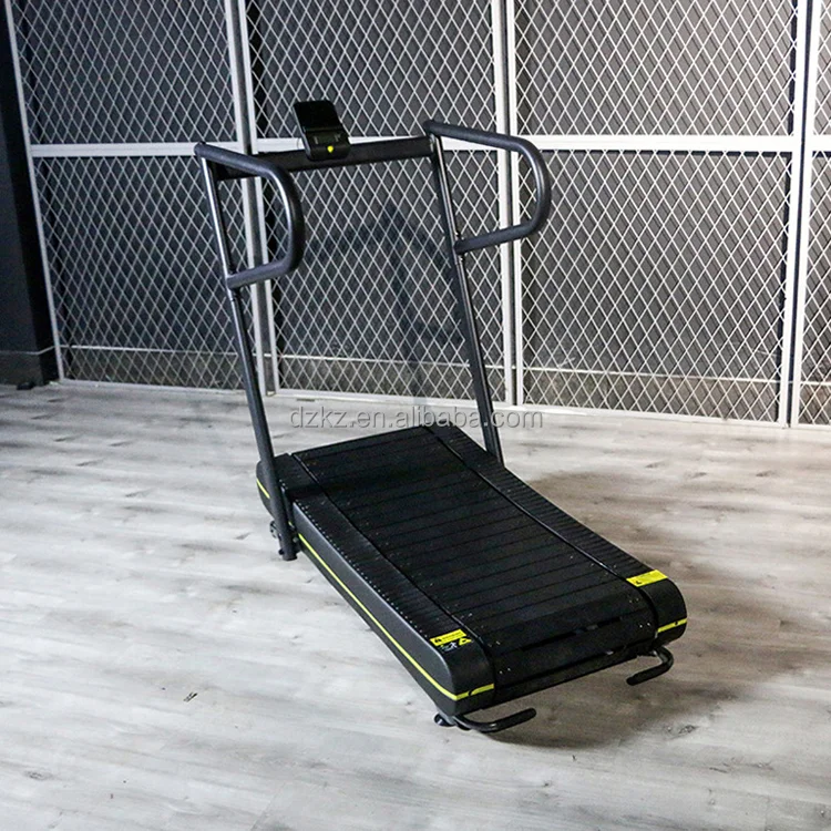 Commercial Fitness Non-motorized Speed Fit Woodway Treadmill Self-generated Curved Treadmill
