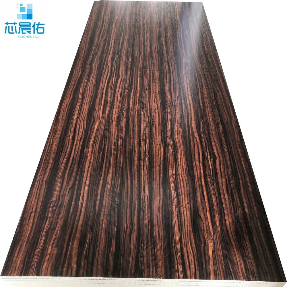 White Melamine Boards Mdf  Laminated Wood Boards E1 Particle Board 16mm 18mm 25mm for Furniture Use