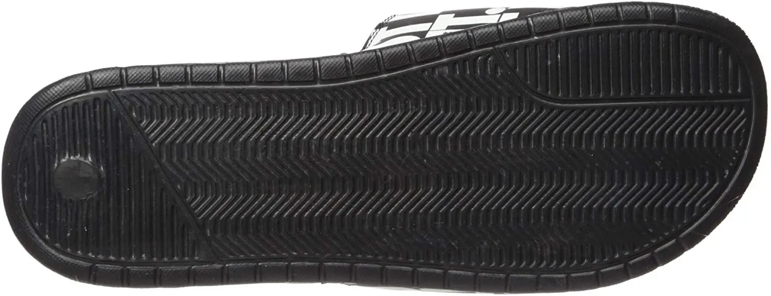 FREE SAMPLE Beach Pool Shoes Black Black White Manufacture Non Slip Wholesale Summer Custom Slide Sandal Men