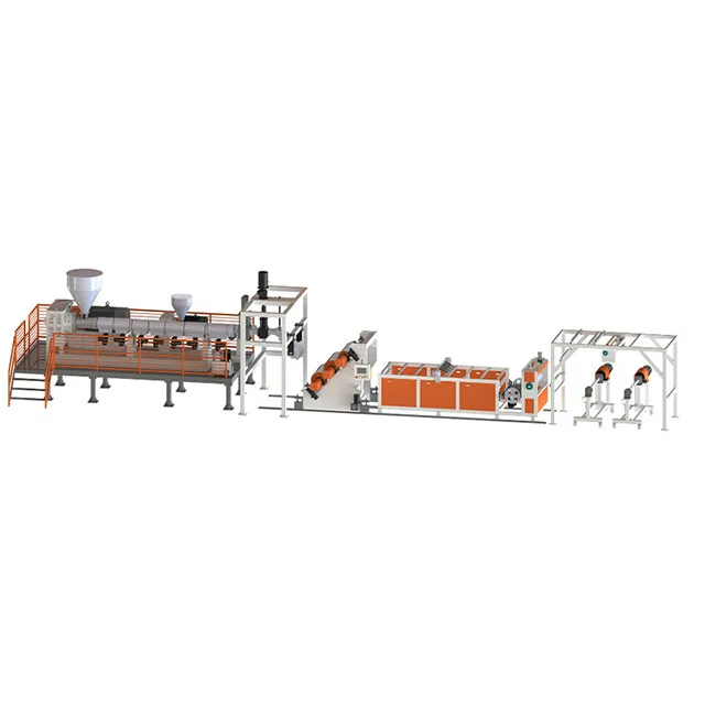 Plastic Biodegradable PLA Twin Screw Sheet Extruder Production Automatic Machine Line