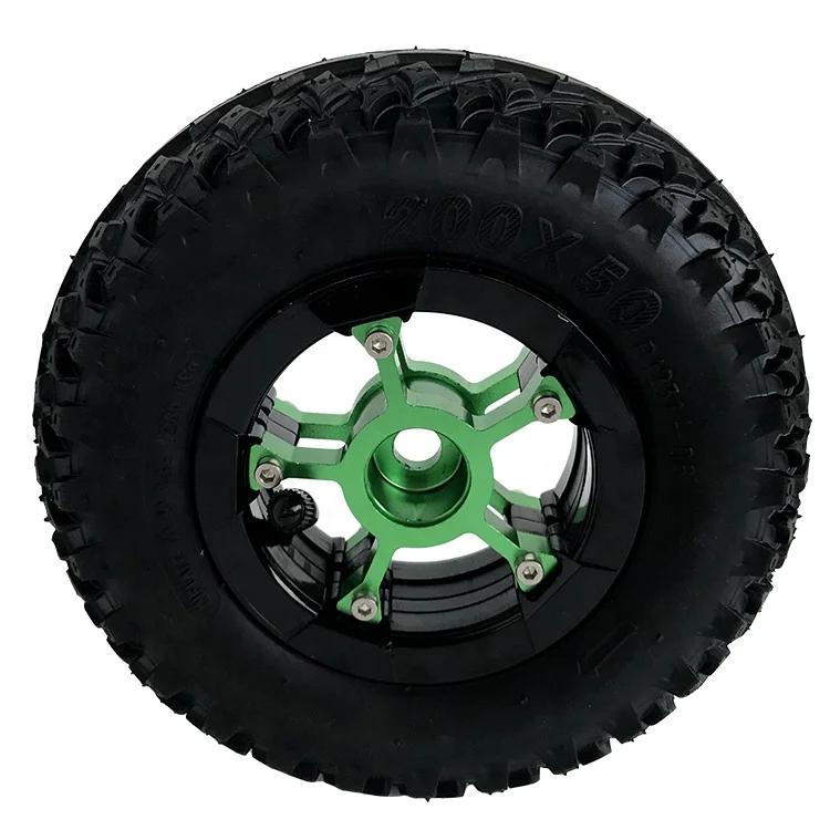 Rubber Electric Scooter Off-road Tire , Scooter Replacement Tire 175x50mm Inner Tube,  7inch E-Scooter Wheel Off-road Tyre