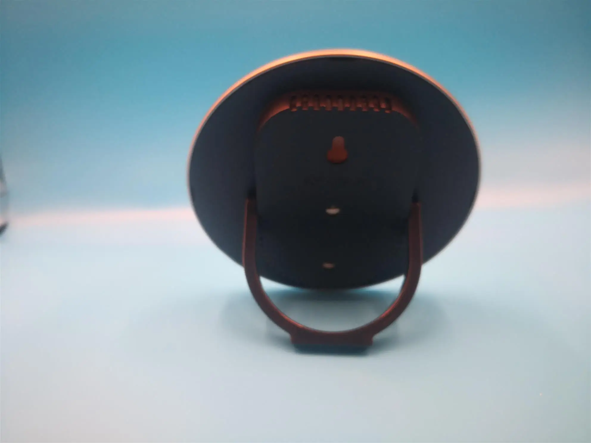 Dial cold room hygrometer thermometer of household indoor mount on wall or stand on desk analog mechanical battery-free 5 inch