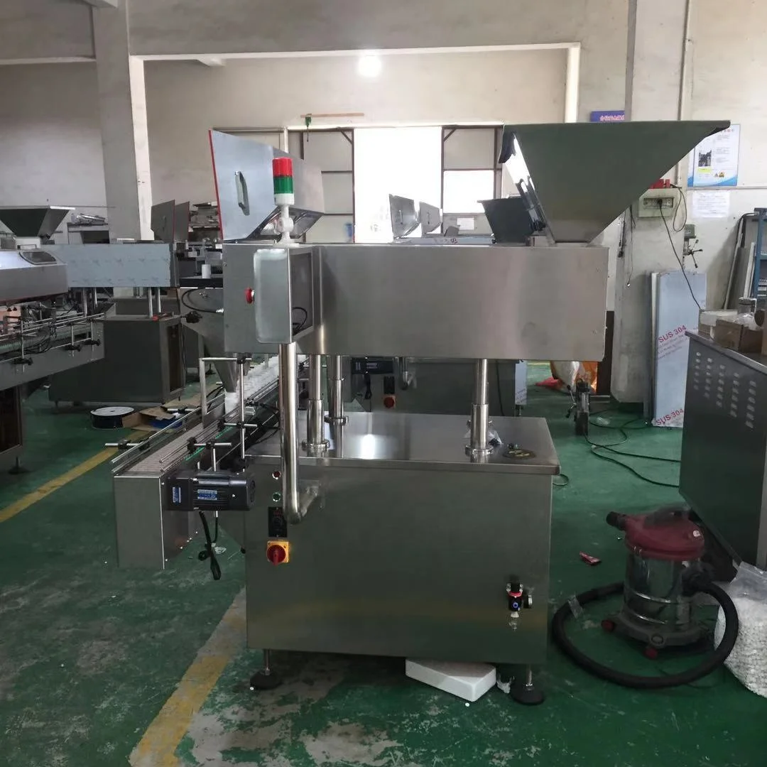Full Automatic Bottle Capsule Tablet Filling Counting Packaging Machines Pharmaceutical Packaging Machines Line