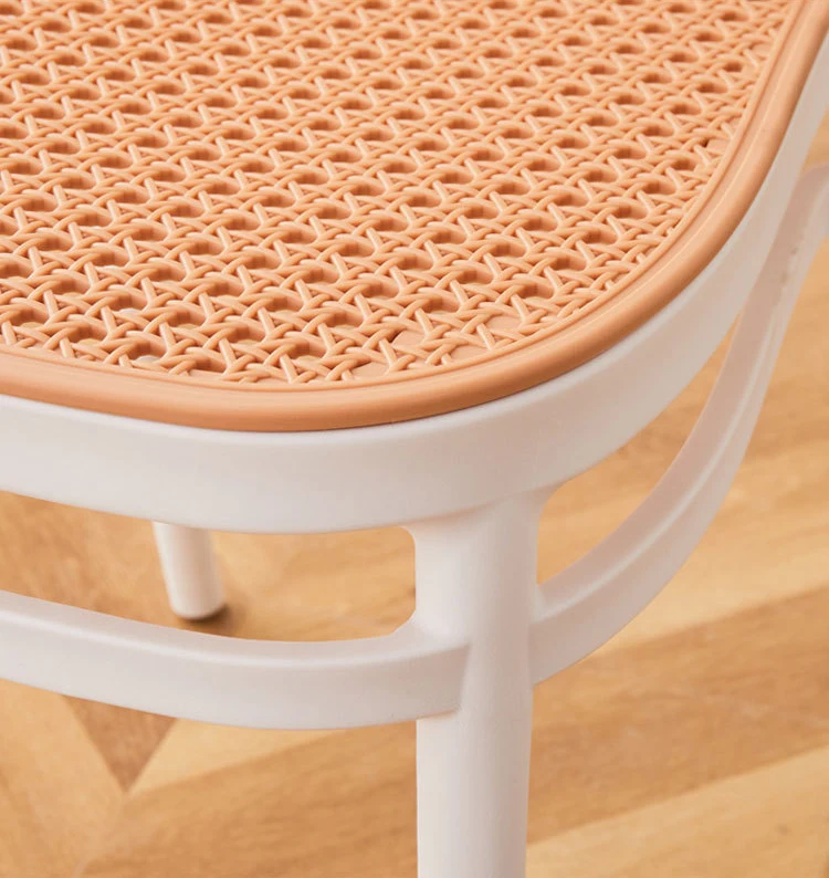 restaurant beach white garden stackable hot sale luxury outdoor rattan dining chair plastic chairs for events wholesale wedding