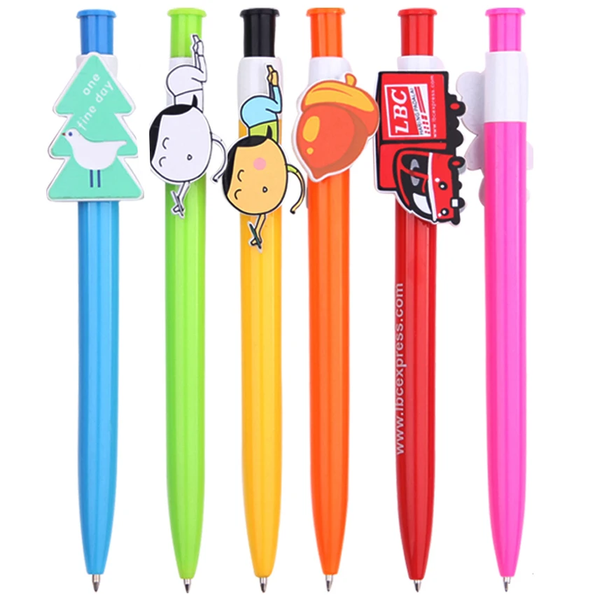 Longorgeous  Retractable fancy design pen full color fancy gift pen customized logo clip fancy pen