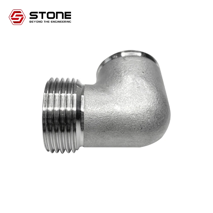 STONE OEM Custom Size 10mm-100mm Elbow Fittings investment casting stainless steel fittings