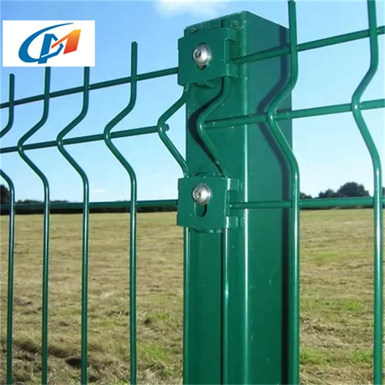 Custom Garden Perimeter Metal Iron Steel Metal Fence Panel Outdoor Powder Coated 3D Wire Fence Panel Welded Wire Mesh Fence