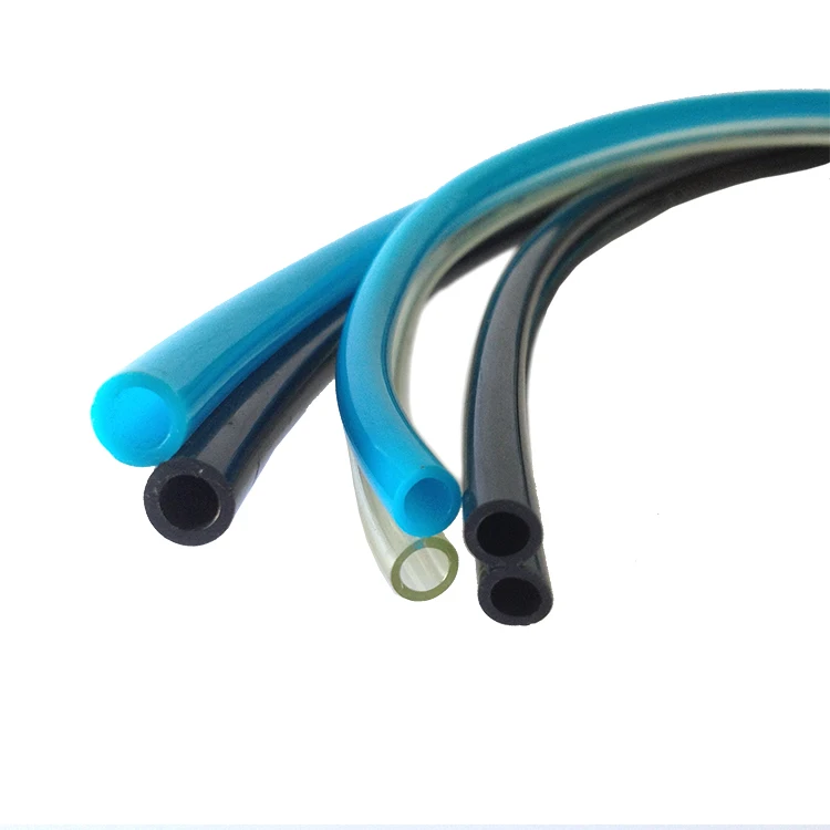 8mm Multi-Row And Double Row Tubing Air Hose for Air Compressor Pneumatic industry precise soft nature PU twin hose