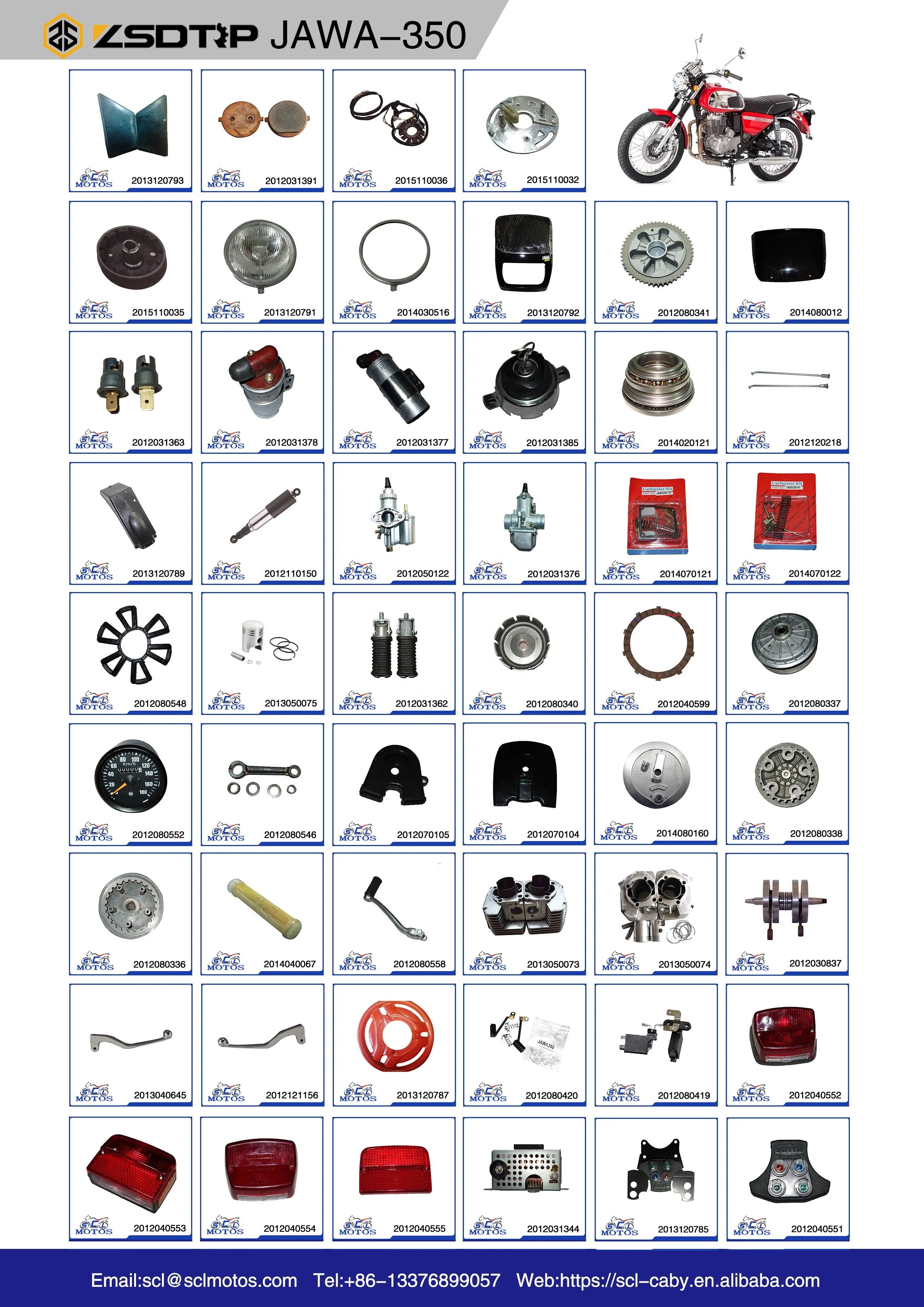 Motorcycle Fuel System M14*1.5 New Model Short Lever CZ125 CZ150 CZ175 CZ250 JAWA50 JAWA250 JAWA350 6V Fuel Cock Assy.