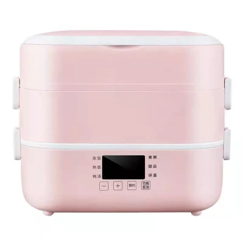 
Electric steamer multifunctional household small electric steamer multi-layer Mini rectangular plug-in single dormitory cooking 