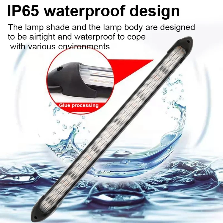 Car Scan Waterproof Headlight Strip Sequential Light Universal DRL LED Daytime Running Light Flow colorful flexible Turn Signal