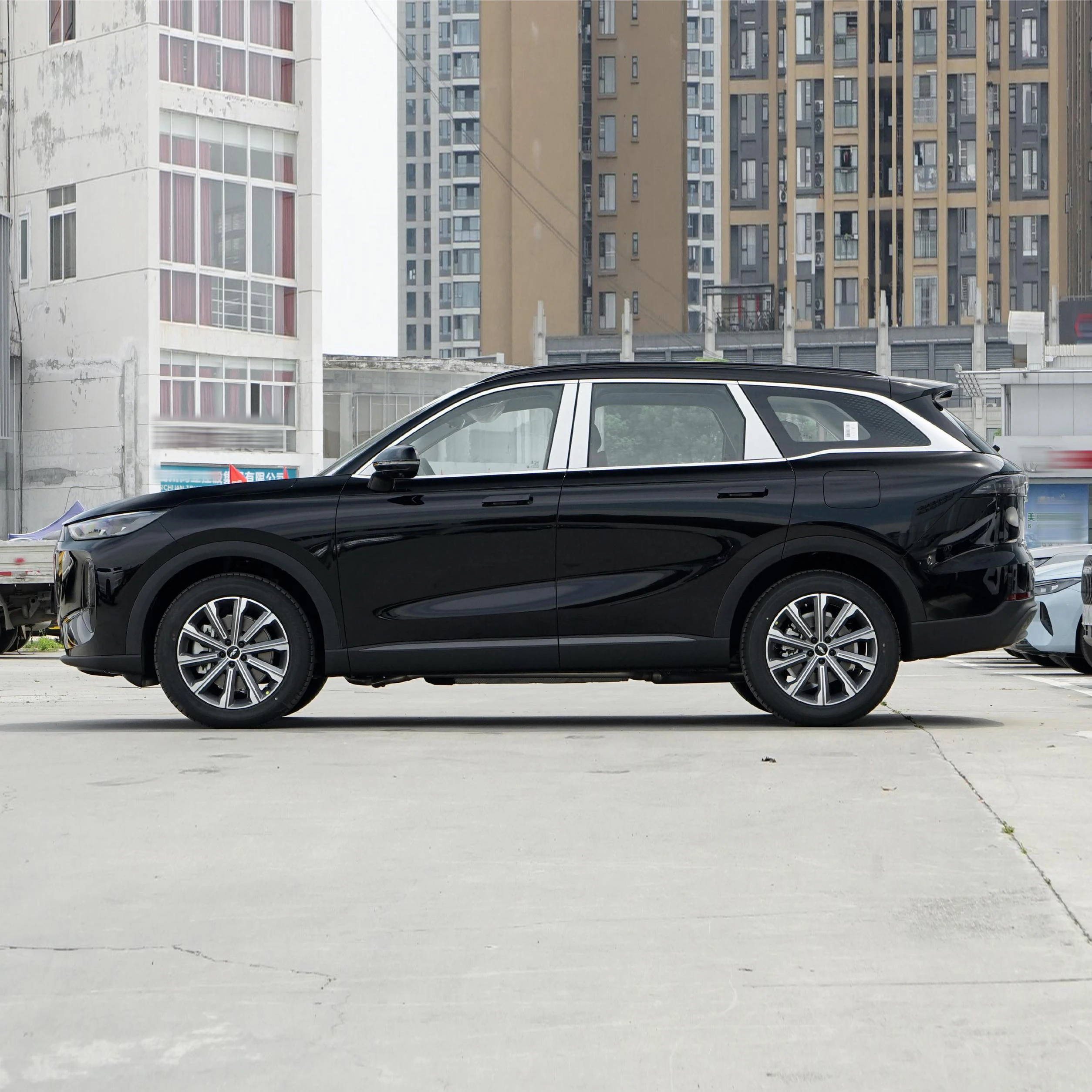 Chery Fulwin T9 большой размер Высококачественный Новый энергетический внедорожник 1400 км Диапазон 5 мест 7 гибридный автомобиль электромобиль для продажи