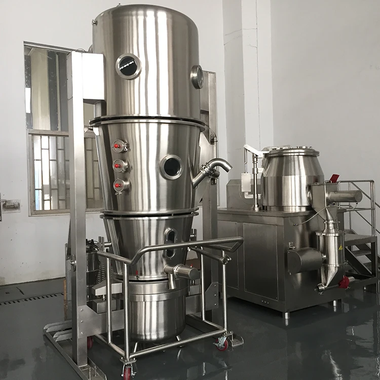FL Series Fluid bed Granulating Machine Fluidizing Granulator